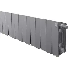 Биметаллический радиатор Royal Thermo PianoForte 200 Серебристый VR80 (14 секций)