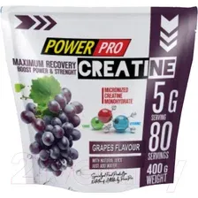 Моногидрат креатина Power Pro Creatine Maximum Recovery (400г, виноград)