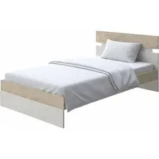 Кровать PROxSON Milton 80x190 (бунратти/дуб шамони светлый 124)