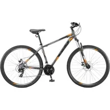 Велосипед Stels Navigator 900 MD 29 F020 р.19 2024 (темно-серый матовый/оранжевый)