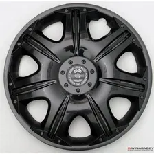 Star - Колпак декоративный автомобильный Опус черный глянец 14", 4шт / S14276