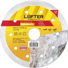 Отрезной диск алмазный Vertex Tools Lufter Dolomite 125x22.23x1.4x10мм / 007-125