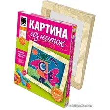 Набор для создания поделок/игрушек Фантазер Картина из ниток Птица 409004