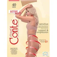 Колготки Conte Elegant Active Soft 40 Lycra 14С-70СП (р. 3, bronz)