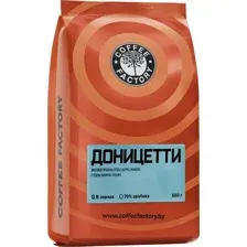 Кофе Coffee Factory Craft Доницетти в зернах 500 г