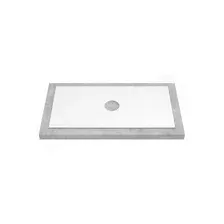 Столешница ЗОВ Белая CLDSP18W995458C1 (1 вырез) (100 / белый)