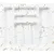 Органайзер для столовых приборов AKS 600 Marble 540x485 (бело-золотой мрамор)