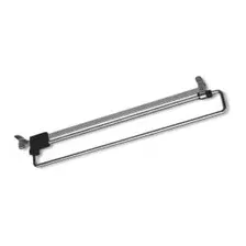 Вешалка выдвижная GRIDLI L-350 (хром/черный)