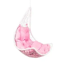 подвесное кресло BiGarden Wind White BS (без стойки), розовый