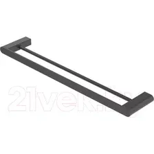 Держатель для полотенца Cezares STYLUS-THD-60-NOP (черный матовый)
