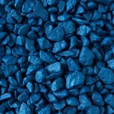 Щебень декоративный РуБелЭко Гранитный 5-10мм (20кг, синий)