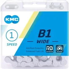 Цепь велосипедная KMC B1RB-W 112 звеньев