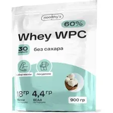 Протеин Healthys Whey Wpc (900г, кокос/сливки/миндаль)