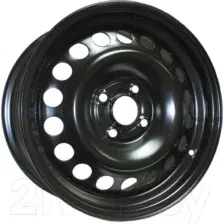 Штампованный диск Trebl 7985T 15x6" 4x114.3мм DIA 56.6мм ET 44мм Black