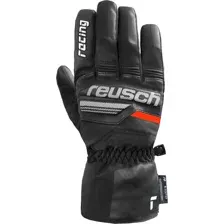 Горнолыжные перчатки Reusch Ski Race Vc R-Tex Xt 6201257-7810 (р-р 10.5, Black/White/Fluo Red)