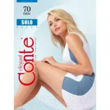 Колготки Conte Elegant Solo 70 (р.6, natural)