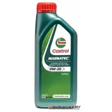 Моторное масло CASTROL 0W-20 MAGNATEC D, 1л / 15F5E5