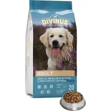 Корм для собак Divinus Adult, мясо, 20 кг