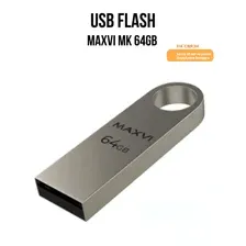 USB Flash Maxvi MK 64GB (серебристый)