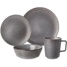 Столовый сервиз Bronco Graphite 445-119