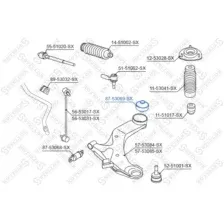 сайлентблок рычага зад KIA Cerato 04 STELLOX 87-53069-SX