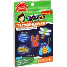Развивающая игра Bondibon Термомозаика неоновая. Светится в темноте / ВВ5470