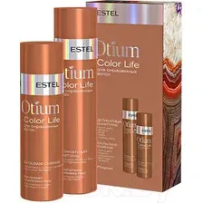 Набор косметики для волос Estel Otium Color Life для окрашенных волос ШампуньБальзам (250мл200мл)