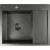 Кухонная мойка Mixline Pro 552926 (черный графит, с сифоном)