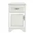 Тумба Black Red White Kentaki S320-KOM1D1S/L (белый/белый)