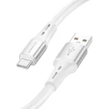 Кабель Borofone BX88 USB Type-A USB - Type-C (1 м, белый)