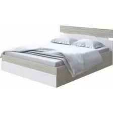 Кровать PROxSON Milton с ПМ 120x200 (ясень шимо светлый/белый)