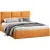 Кровать Трия Стелла Тип 1 c ПМ и заглушиной 160x200 (микровелюр Wellmart Yellow)