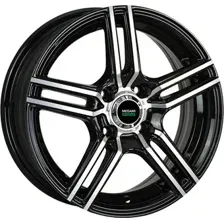 Литые диски Megami MGM-1 15x6" 4x100мм DIA 54.1мм ET 46мм BKF