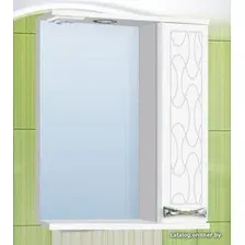 Vako Шкаф с зеркалом Винтаж 60 (правый, с подсветкой)