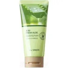 Пенка для умывания The Saem Jeju Fresh Aloe Cleansing Foam (150мл)