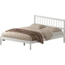 Кровать Домаклево Лето 160x190+В4 (белый)