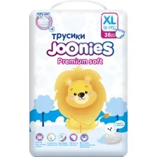 Трусики Joonies Premium Soft XL (12-17 кг) 38 шт.