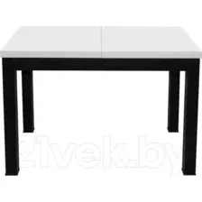 Обеденный стол Eligard Black / СОБ (белый матовый)