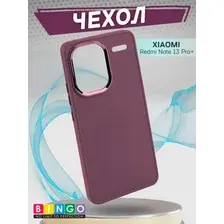 Чехол-накладка Bingo Metal для Xiaomi Redmi Note 13 Pro (бордовый)