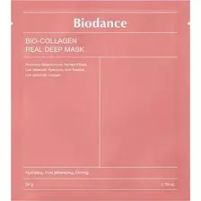 Маска для лица гидрогелевая Biodance Bio-Collagen Real Deep Mask с коллагеном и ферментами ночная (34гр)