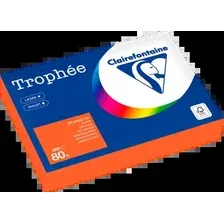 Офисная бумага Clairefontaine А4 80г/м2 1761C (500л, ярко-оранжевый)