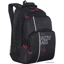 Городской рюкзак Grizzly RU-030-31m (черный/красный)