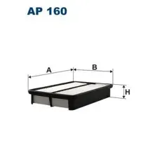 Воздушный фильтр Filtron AP160