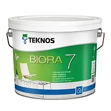 Краска Teknos Biora 7 Base 1 9л (белый)
