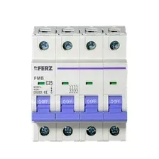 Выключатель автоматический Dr.Ferz FMB-C 10kA 4P 25 C 21100152FERZ