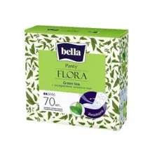 Прокладки ежедневные Bella Flora Green Tea (70шт)