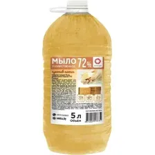 Хозяйственное мыло Sunday 72% Стандарт 5 л