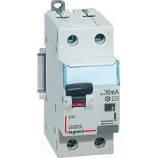 Дифференциальный автомат Legrand DX3 1P+N C 32A 30мА 6kA 2M 411005