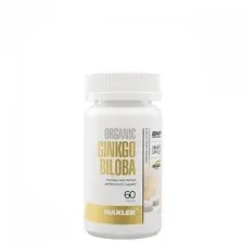 Ginkgo Biloba Organic, 60 капс