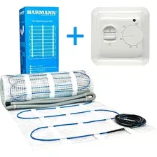 Теплый пол Harmann W160-005, с терморегулятором MST-1